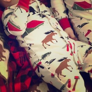 6 month camper onesie